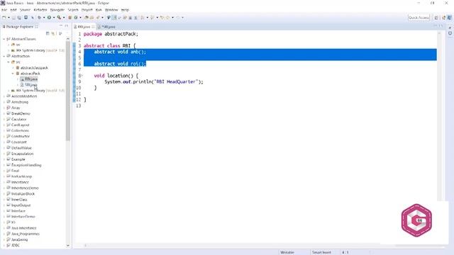 Uncover the Secrets of Java's Abstraction Powers! | Graphic 66 | Java Course | Java Course Hindi