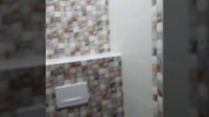 Инсталляция в маленьком туалете 1.2м -0.8м