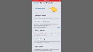 How To Change Apple Id Password On Iphone & Ipad | #iphone  #password