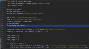 6. Project #1 Dealing with Multiple Pages using Selenium (Amazon Audible Bot) 3. Headless Mode