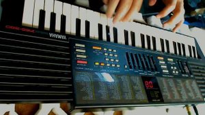 YAMAHA PSS-390 (sound and FM edit demonstration)