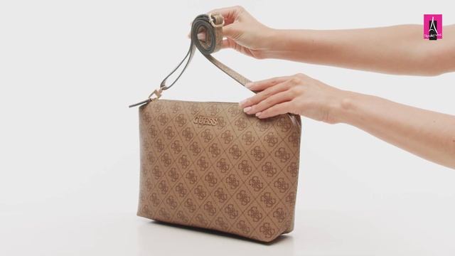 Видеообзор I Женская сумка тоут GUESS ALBY TOGGLE TOTE 3033431 смотреть онлайн