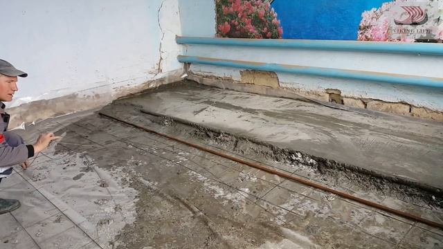 #179 Бетонные полы по грунту. Черновая стяжка.