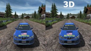 Sega Rally 3D video SBS VR box google cardboard