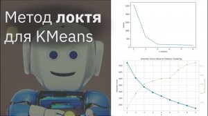 Метод локтя для модели KMeans с нуля | К-средних | Elbow Method | KMeans часть 4 | МАШИННОЕ ОБУЧЕНИЕ