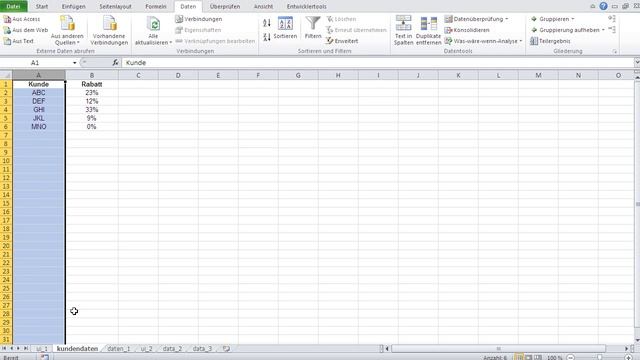 Einkaufsanwendung in Excel 1 - mit SVerweis смотреть онлайн