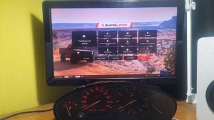 Приборная панель для ПК собранная из двух (SimHub)