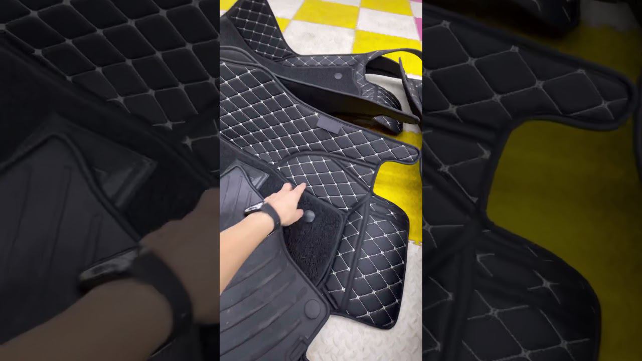3D Коврики из экокожи для Mercedes-Benz GL X164