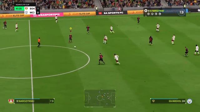 Fc 24 my career Bayer Leverkusen vs Manchester City Friendly 2025-2026 смотреть онлайн