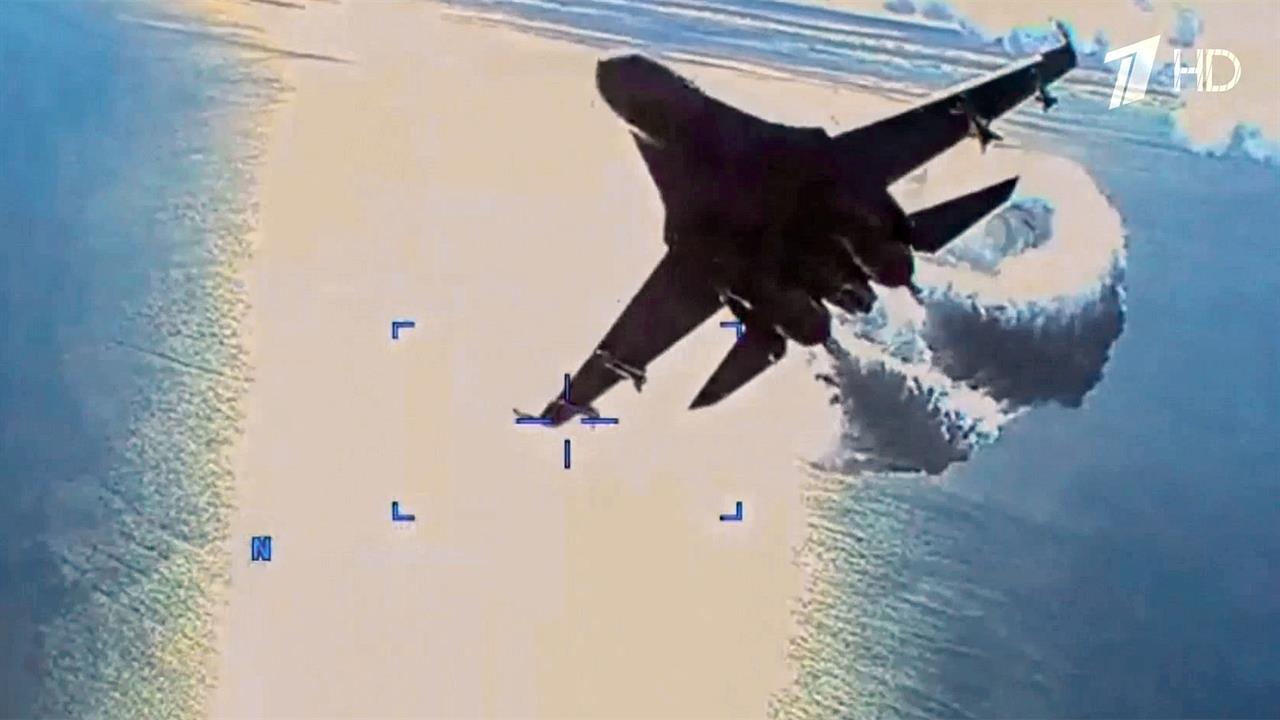 Что не так с американским видео, которое якобы снял рухнувший в Черное море дрон