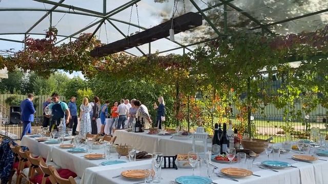 Свадебный банкет гриль на природе от А-кейтеринг СПб смотреть онлайн