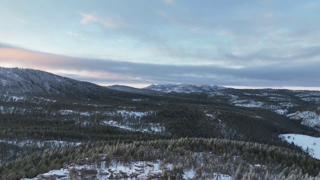 Каркаралы - Зимний лес