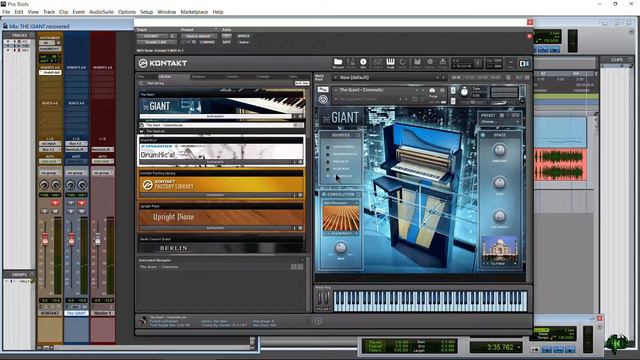 THE GIANT PIANO Quick Overview - Native Instruments KONTAKT