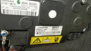 Nissan LEAF PTC heater replacement: 2014 Gen2 AZE0 RHD