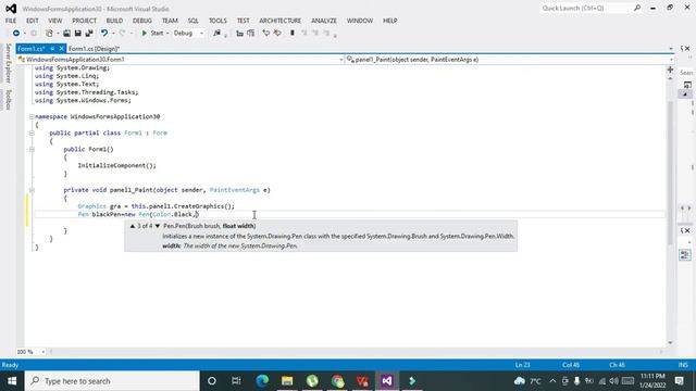 how to make a line on the c# GUI | how to draw a line on the c# GUI смотреть онлайн