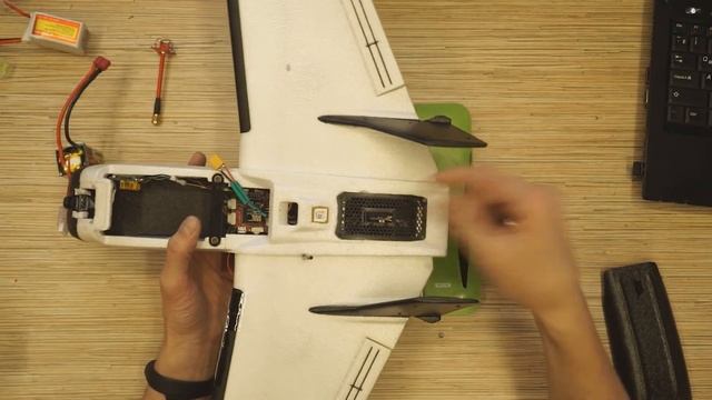 Летающее крыло ZOHD Dart 250G Почти собрал смотреть онлайн