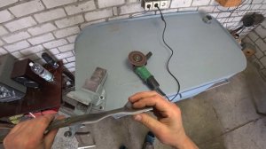 Заточка ножа газонокосилки своими руками !!!
