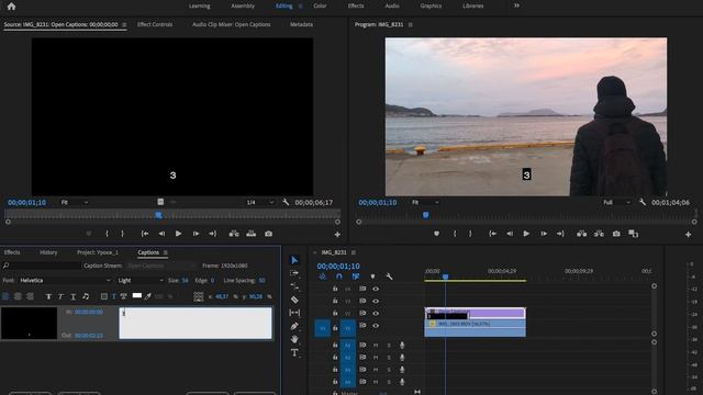 Как добавить субтитры на видео в Adobe Premiere Pro? (очень просто) смотреть онлайн