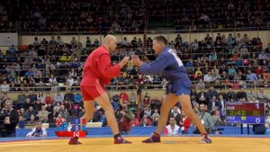 SAMBO. PEREPELYUK (RUS) vs ASYLBEK (KGZ). World Cup "Kharlampiev Memorial" 2017
