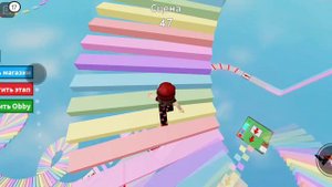 Проходим паркур 로블록스 🕷🕸