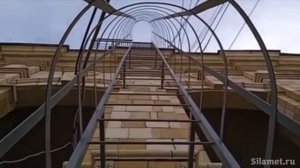 Изготовления и монтаж пожарной лестницы