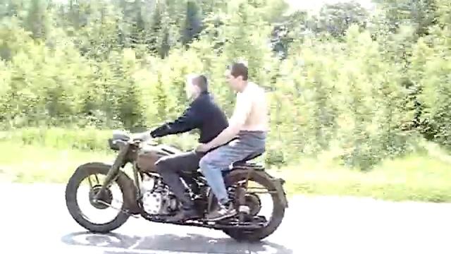 Мотоцикл М-72, 1945г. смотреть онлайн