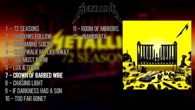 Metallica -  72 Seasons (2023) (Full Album)