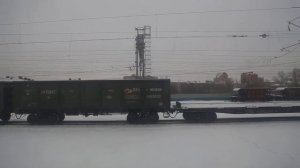 Отправление со станции Омск-Пассажирский