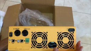 UNBOXING ECO WORTHY SOLAR HYBRID INVERTER