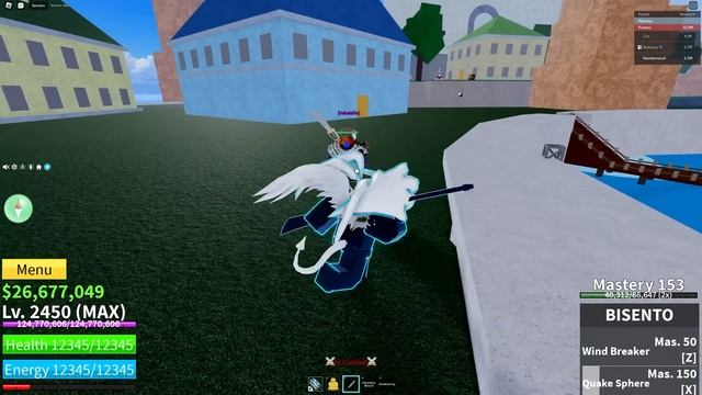 Awakening The OVERPOWERED Bisento V2... (Roblox BloxFruit) смотреть онлайн