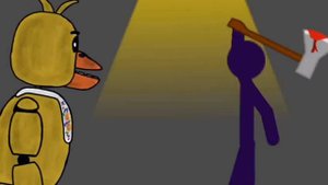 (Dc2/FNaF)смерть фиолетового парня (Уильяма Автона) it's me song