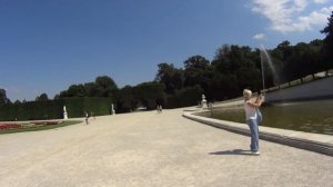 A walk in the gardens of Schonbrunn Palace