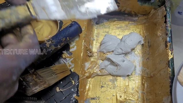 marble Effect||How to do marble effect paint Stucco interior?
