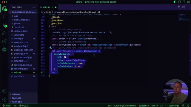 Full Stack AI Semantic Search with Next.js, Pinecone, Langchain, & ChatGPT - Full TypeScript Course