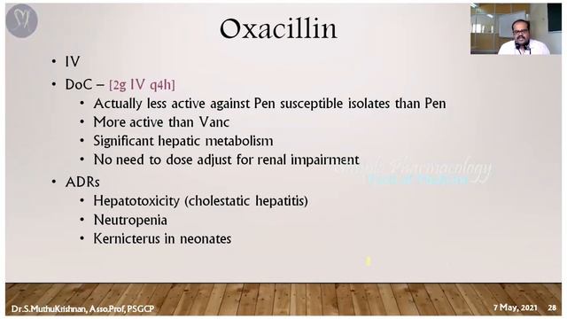 Lecture on penicillin's and cephalosporins / SPFM / Dr.SMK Sharing смотреть онлайн