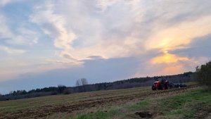 Дискование.Новый Беларус-3522