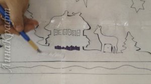 Как распечатать и вырезать снежинки и шаблоны трафаретов для украшения окон