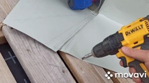 Обход угла в ендове. Модель.