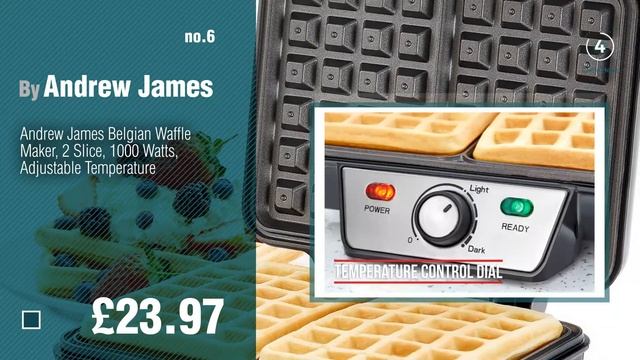 Waffle Makers & Irons, Amazon UK Best Sellers 2017 // Kitchen & Home Appliances