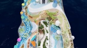 В два раза больше «Титаника» | Самый большой в мире лайнер | Круизный лайнер Icon of the Seas 2023