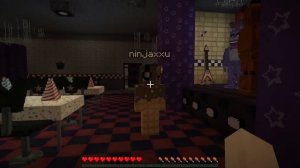 FIVE NIGHTS AT FREDDY'S SUR MINECRAFT (ft. Ninjaxx)