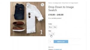 How to Create Automatic Image Swatches From Variation Select Dropdown on WooCommerce