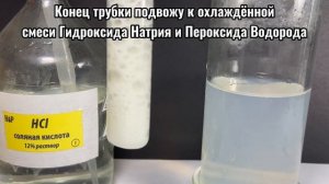 Синглетный Кислород - O2. Люминесценция Синглетного Кислорода. Реакция Cl2, NaOH и H2O2.