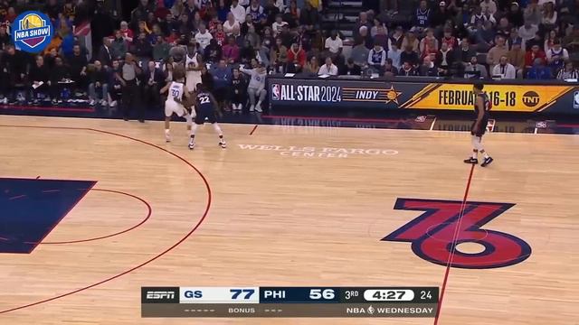 Golden State Warriors vs Philadelphia 76ers Full Highlights 3rd QTR | Feb 7 | 2024 NBA Regular смотреть онлайн