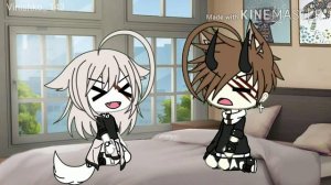 Gacha life- 24 часа в комнате с парнем- челендж