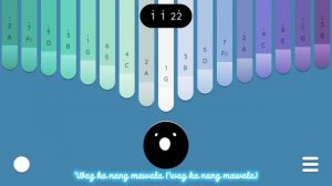 Jopay by Mayonnaise Kalimba Cover with Easy Tabs (Keylimba App)