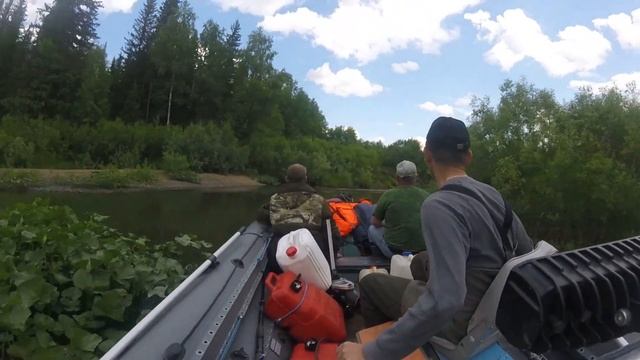 Лодка Абакан- 480&Tohatsu 50.Река Большой Кемчуг. Улитка или прямоток смотреть онлайн