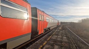 Рельсовый автобус РА2-070 сообщением Ростов-Главный - Зимовники