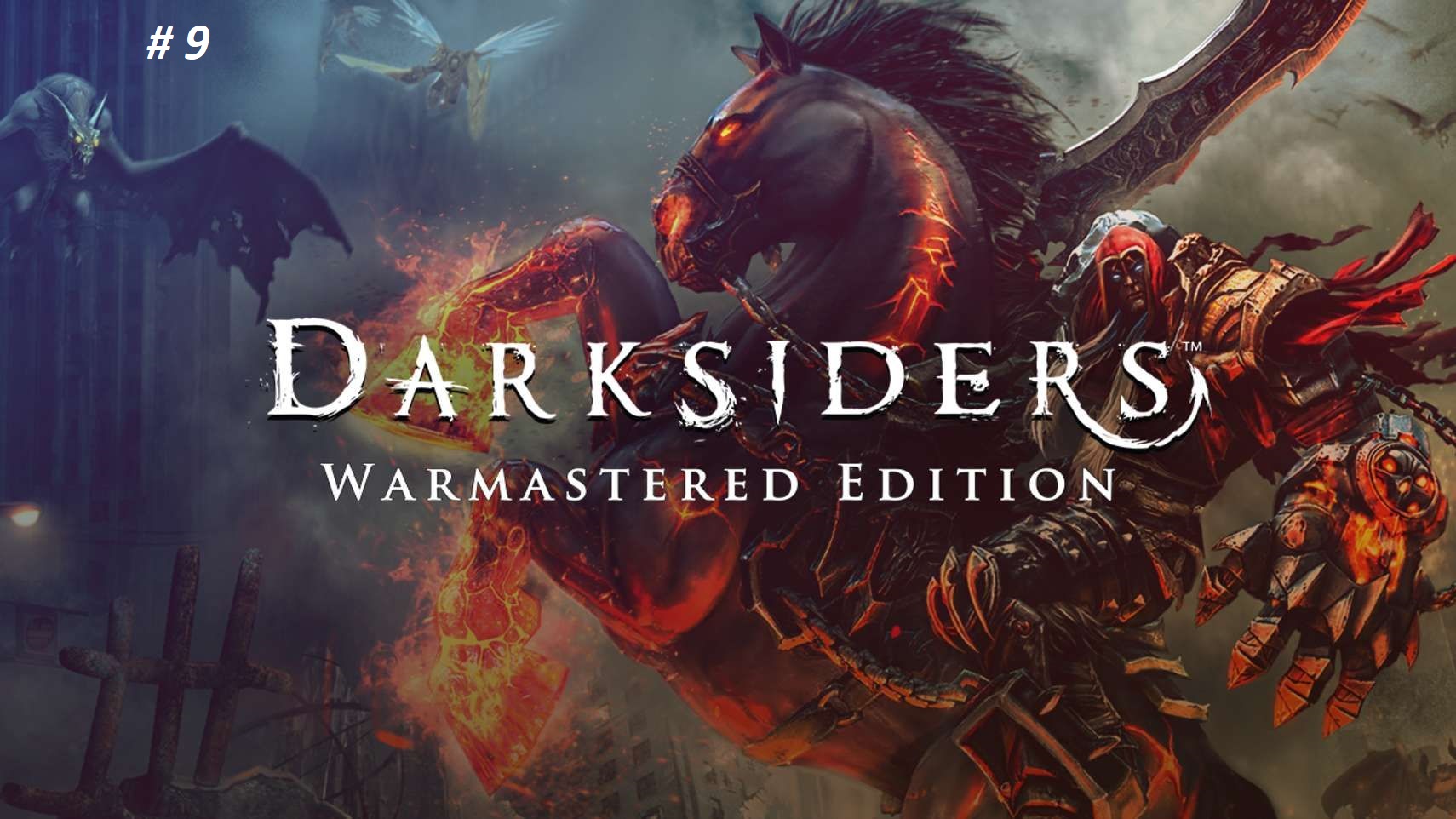 Darksiders warmastered edition PC. Часть - 9. Русская озвучка. Черный трон, Босс Страга.