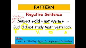 Penjelasan Simple Past Tense